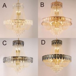 Crystal Pendant Light Ylellinen koristeellinen kattovalaisin