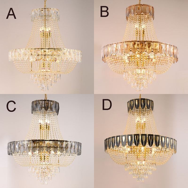 Crystal Pendant Light Ylellinen koristeellinen kattovalaisin