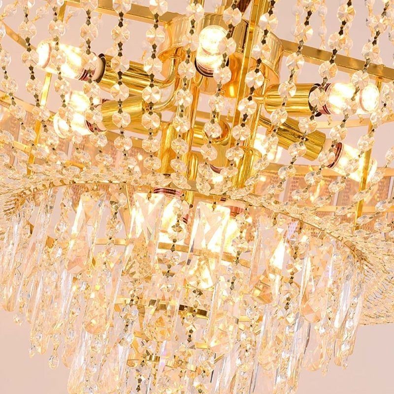 Crystal Pendant Light Ylellinen koristeellinen kattovalaisin