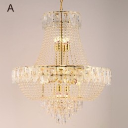Crystal Pendant Light Ylellinen koristeellinen kattovalaisin