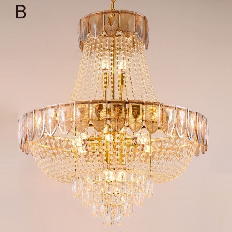 Crystal Pendant Light Ylellinen koristeellinen kattovalaisin