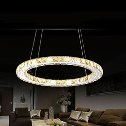 Kristalliriippuvalaisimet Valaisimet Modernit valaisimet Amber K9 Crystal Pyöreä Yksirengas 30cm