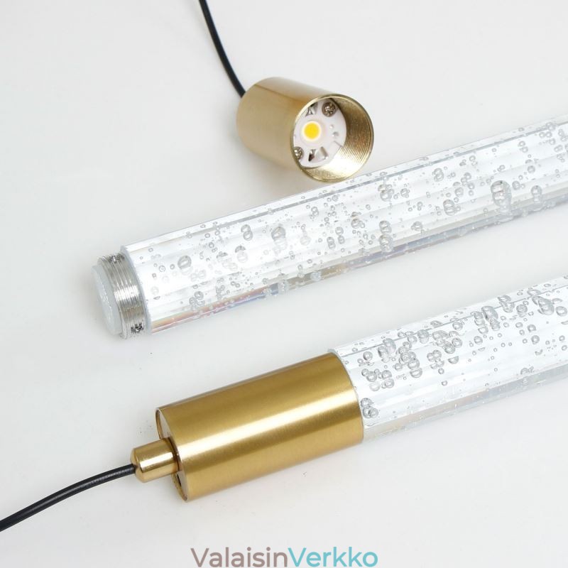 Riippuvalaisin Kuparikristallipilariklusterikattovalaisin
