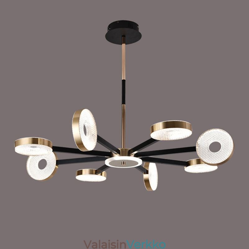 Riippuvalaisin Minimalistinen Nine Heads Circle kattovalaisin
