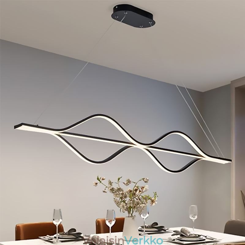 Riipus Minimalist Light Wave kattovalaisin