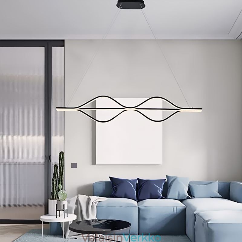 Riipus Minimalist Light Wave kattovalaisin
