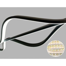 Riipus Minimalist Light Wave kattovalaisin