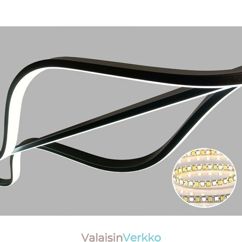 Riipus Minimalist Light Wave kattovalaisin