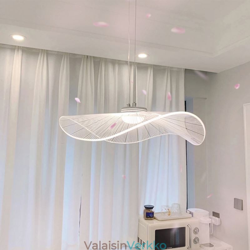 Riippuvalaisin Akryyli Lotus Leaf kattovalaisin
