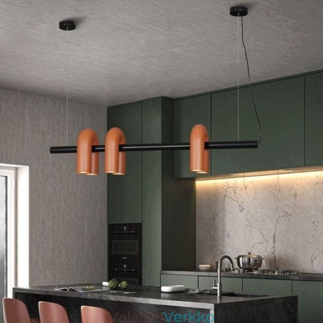 Kattovalaisin Takorauta U-muotoinen riippuvalaisin 90 pyörivä varjostin