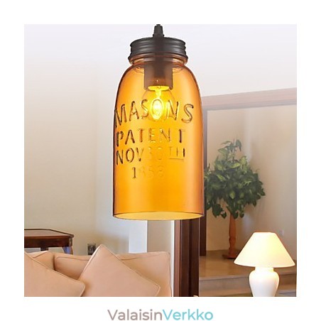 Riipus 1 Light Italy Style Läpinäkyvä Galvanointi Riipus 1 Light Italy Style Läpinäkyvä Galvanointi