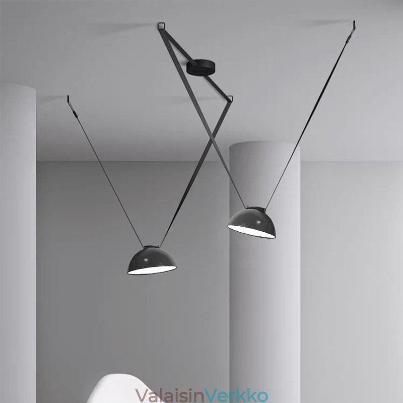 Vyöriippuvalaisin Eurooppalainen yksinkertainen Wabi Sabi -tyylinen vyökattovalo