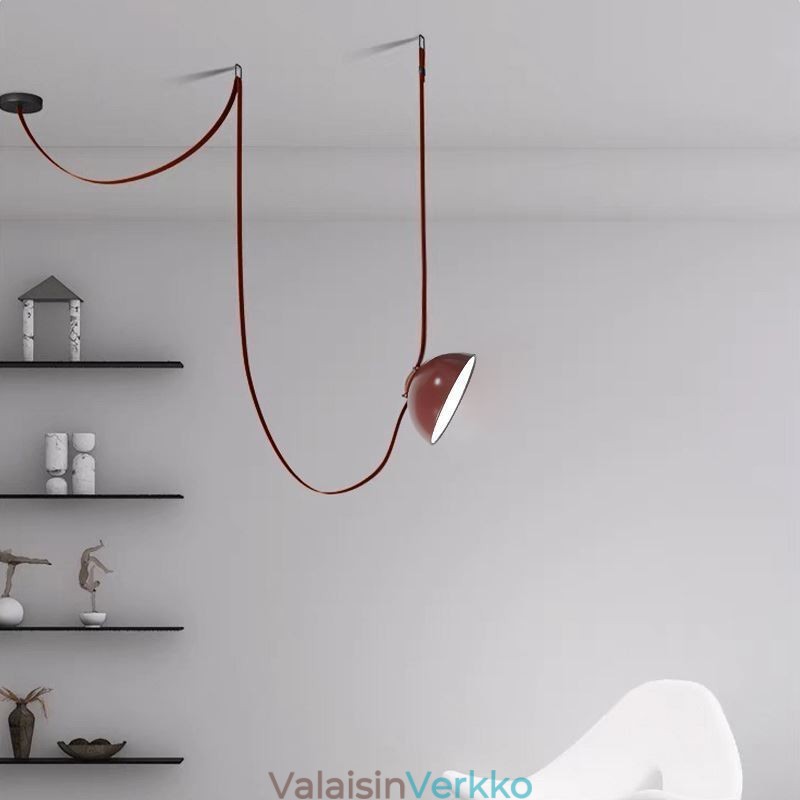 Vyöriippuvalaisin Eurooppalainen yksinkertainen Wabi Sabi -tyylinen vyökattovalo