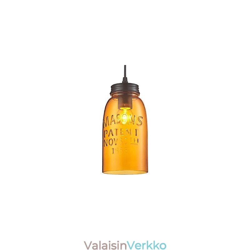 Riipus 1 Light Italy Style Läpinäkyvä Galvanointi