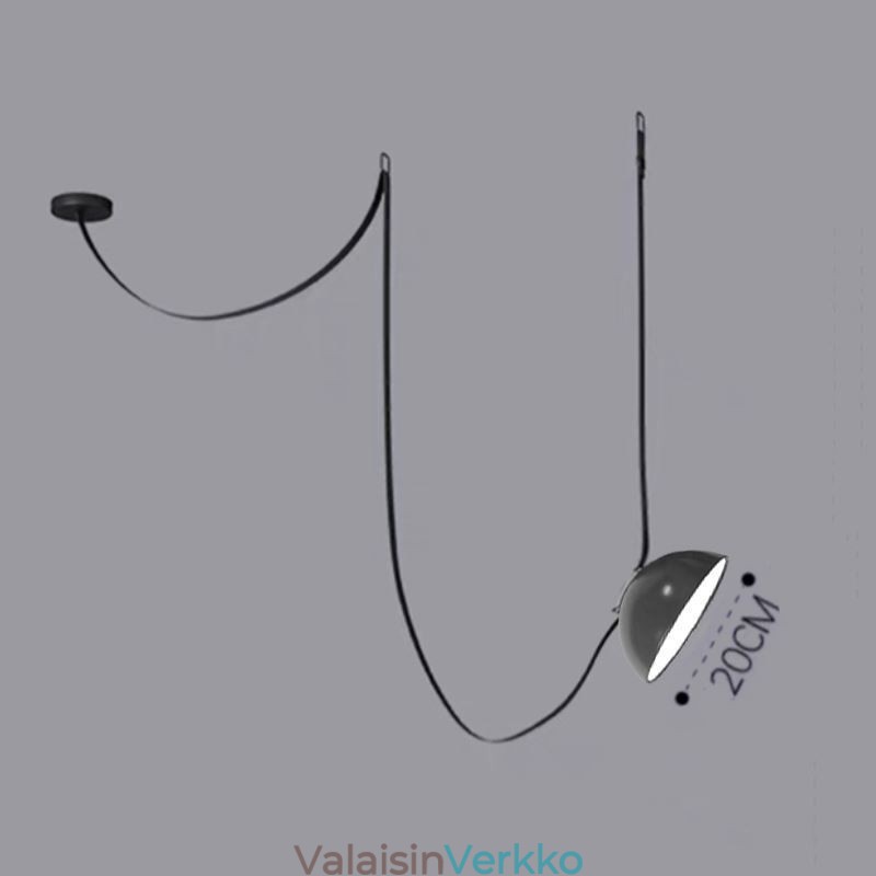 Vyöriippuvalaisin Eurooppalainen yksinkertainen Wabi Sabi -tyylinen vyökattovalo