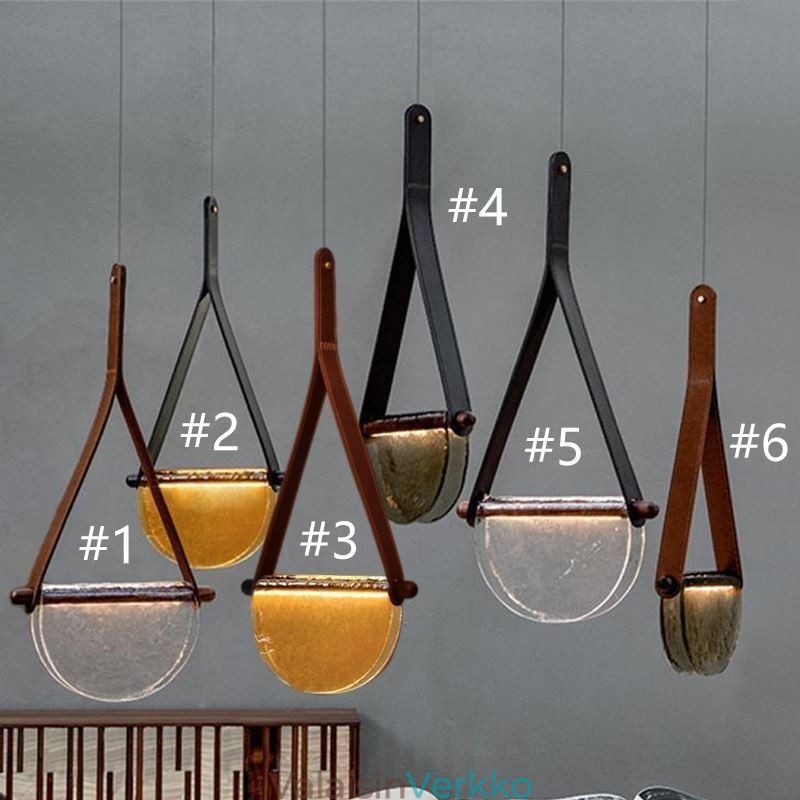 Riippuvalaisin Moderni minimalistinen vyölasikattovalaisin