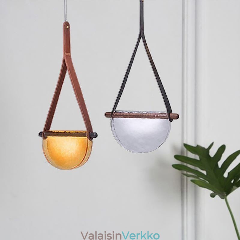 Riippuvalaisin Moderni minimalistinen vyölasikattovalaisin