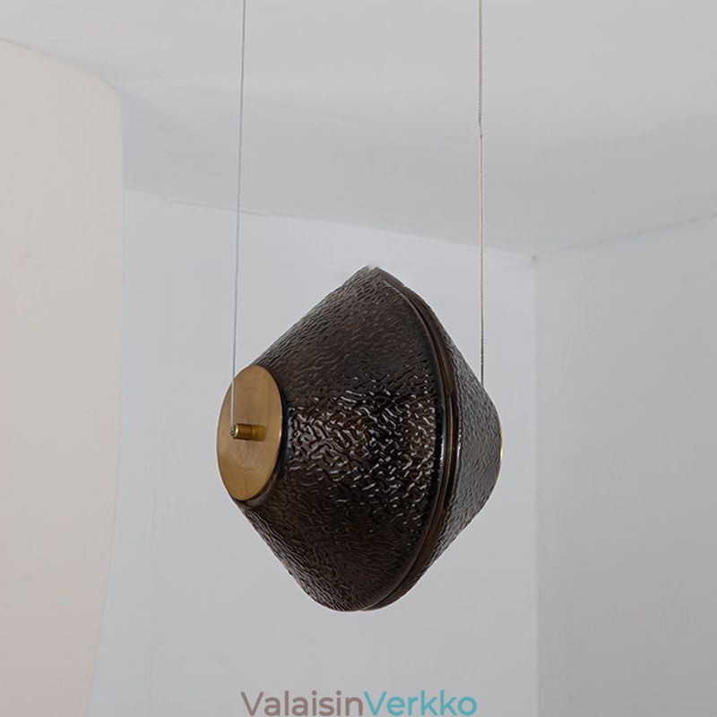 Riippuvalaisin Moderni Yksinkertainen Single Glass Pieni Kattovalaisin