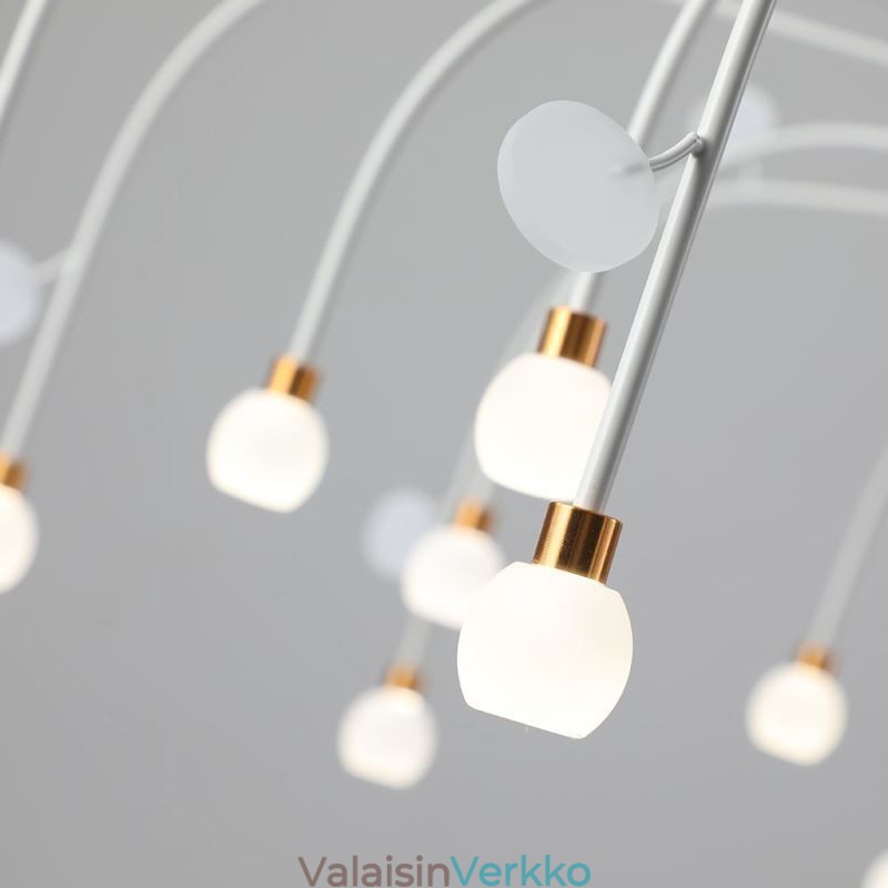 Riippuvalaisin Nordic Creative Natural White kattovalaisin 14 valaisinta