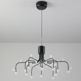 Riippuvalaisin Nordic Creative Natural White kattovalaisin 14 valaisinta
