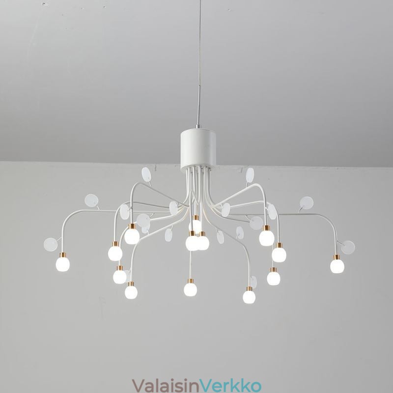 Riippuvalaisin Nordic Creative Natural White kattovalaisin 14 valaisinta
