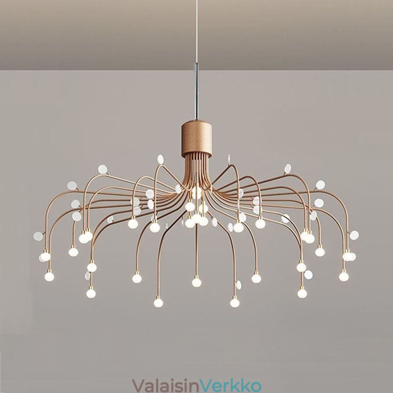 Riippuvalaisin Nordic Creative Natural White kattovalaisin 30 valoa