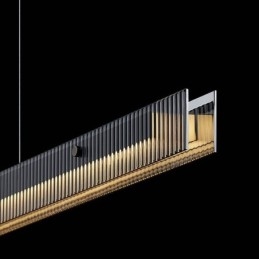 Riippuvalaisin 100cm lasikattovalaisin portaaton himmennys kaukosäätimellä