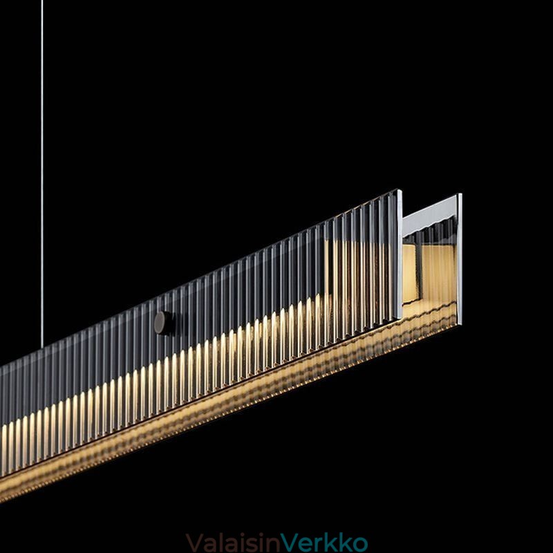 Riippuvalaisin 100cm lasikattovalaisin portaaton himmennys kaukosäätimellä