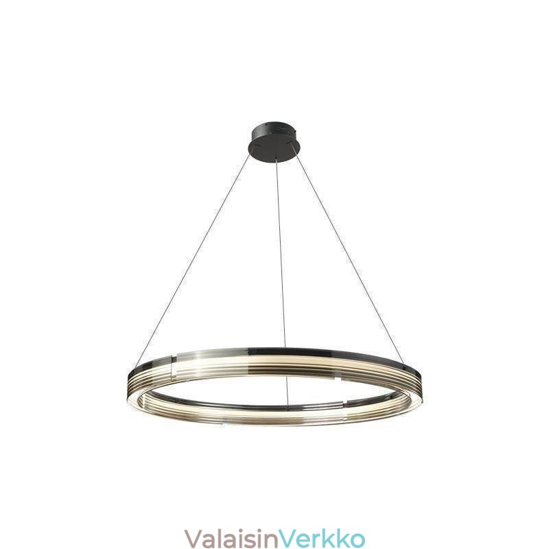 Riippuvalaisin 60 80cm pyöreä lasikattolamput kolmivärinen himmennys