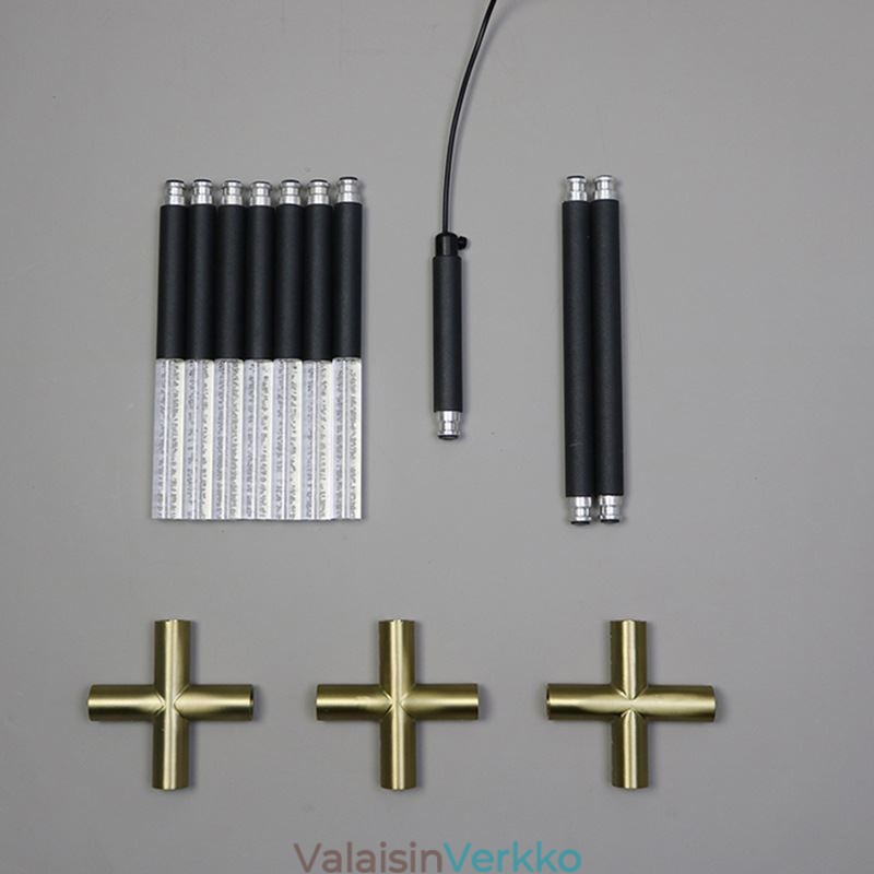 Yksinkertainen riippuvalaisin Creative Splicing lämmin valkoinen kattovalo DIY-yhdistelmälamppu