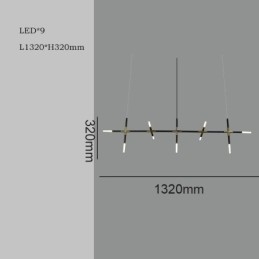 Yksinkertainen riippuvalaisin Creative Splicing lämmin valkoinen kattovalo DIY-yhdistelmälamppu