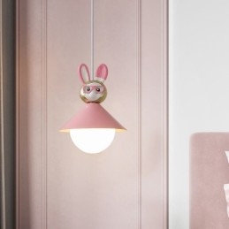 Riippuvalaisin Moderni minimalistinen G9 takorauta Rabbit Calf Resin kattovalaisin