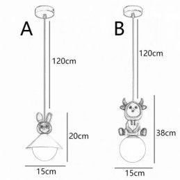 Riippuvalaisin Moderni minimalistinen G9 takorauta Rabbit Calf Resin kattovalaisin