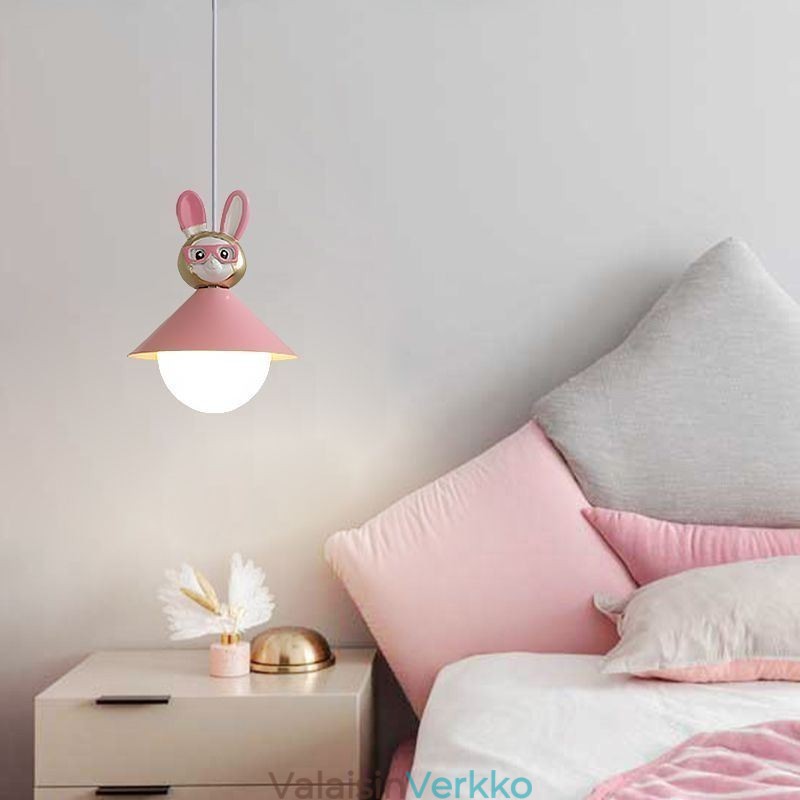 Riippuvalaisin Moderni minimalistinen G9 takorauta Rabbit Calf Resin kattovalaisin