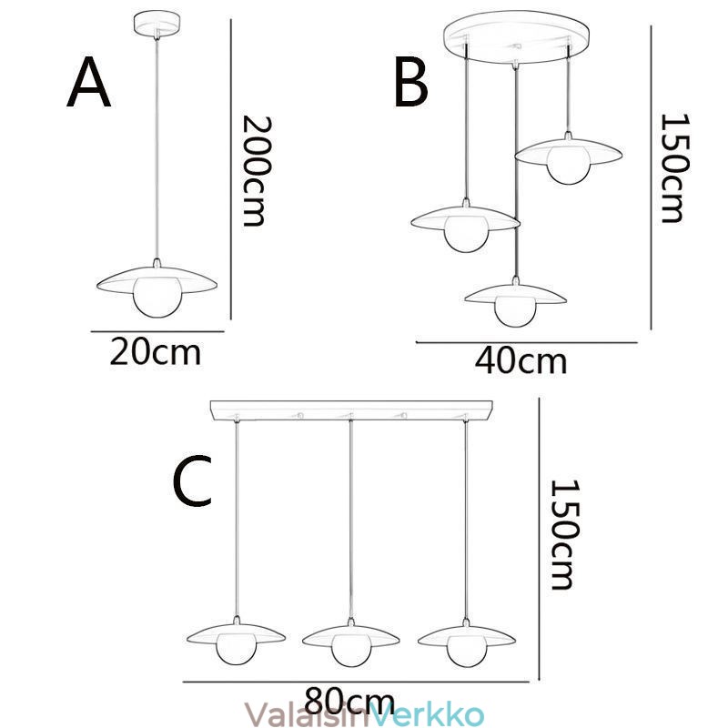 Luova pohjoismainen takorautainen riipus G9 levykattovalaisin