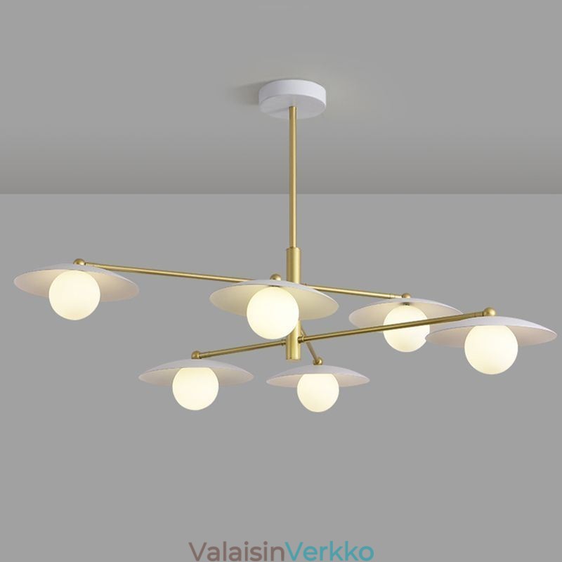 Pohjoismainen riippuvalaisin Creative G9 takorautalevykattovalaisin