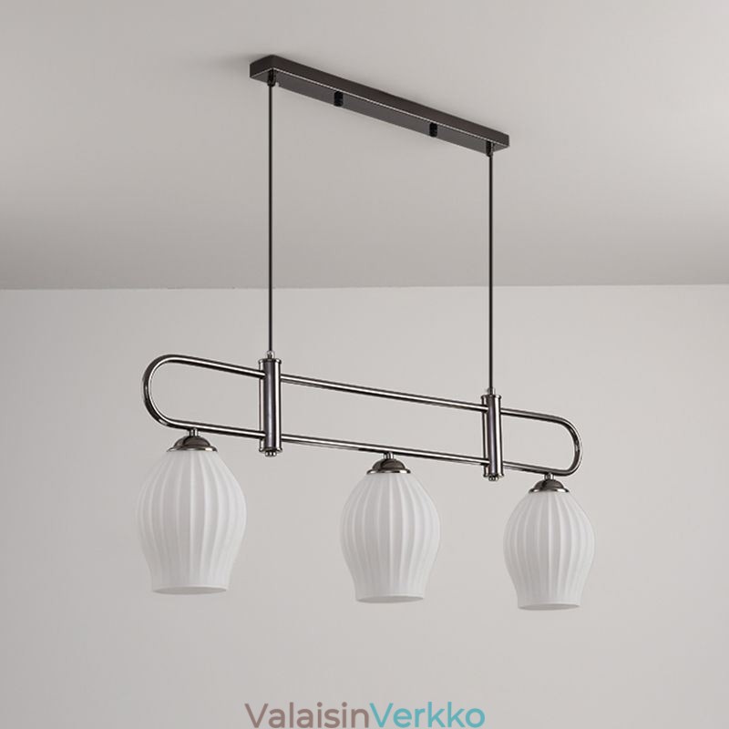 Pohjoismainen riippuvalaisin takorautainen Creative Stamen kattovalaisin