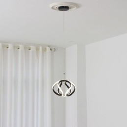 Riippuvalaisin alumiini Art Pieni kurpitsa kattovalaisin