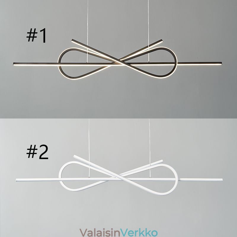 Yksinkertainen kattovalaisin alumiinista Bowknot-kattovalaisin