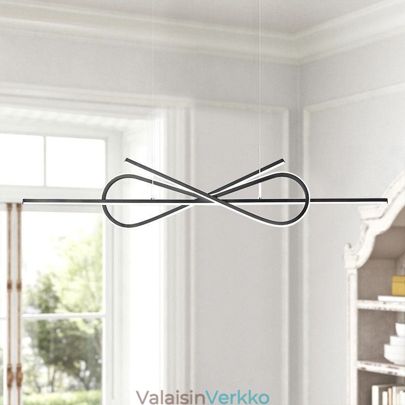 Yksinkertainen kattovalaisin alumiinista Bowknot-kattovalaisin
