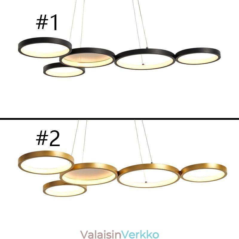 Tyylikäs kattovalaisin alumiinista Art kattovalaisin