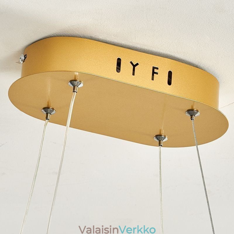 Tyylikäs kattovalaisin alumiinista Art kattovalaisin