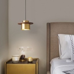 Moderni riippuvalaisin One Light Brass Pendant Lighting Island