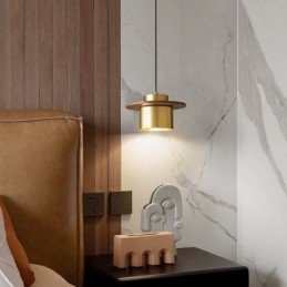 Moderni riippuvalaisin One Light Brass Pendant Lighting Island