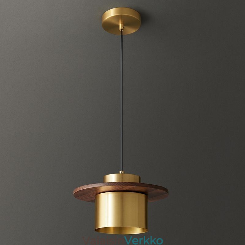Moderni riippuvalaisin One Light Brass Pendant Lighting Island