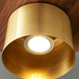 Moderni riippuvalaisin One Light Brass Pendant Lighting Island