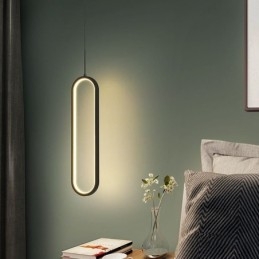 Moderni riippuvalaisin Minimalistinen soikea riippuvalaisin