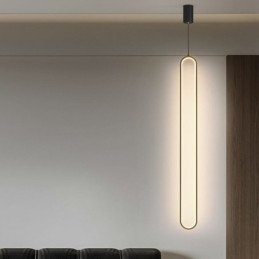Moderni riippuvalaisin Minimalistinen soikea riippuvalaisin
