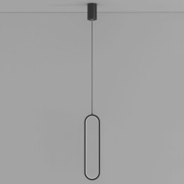 Moderni riippuvalaisin Minimalistinen soikea riippuvalaisin