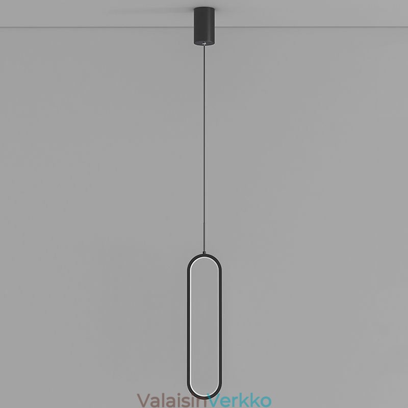 Moderni riippuvalaisin Minimalistinen soikea riippuvalaisin